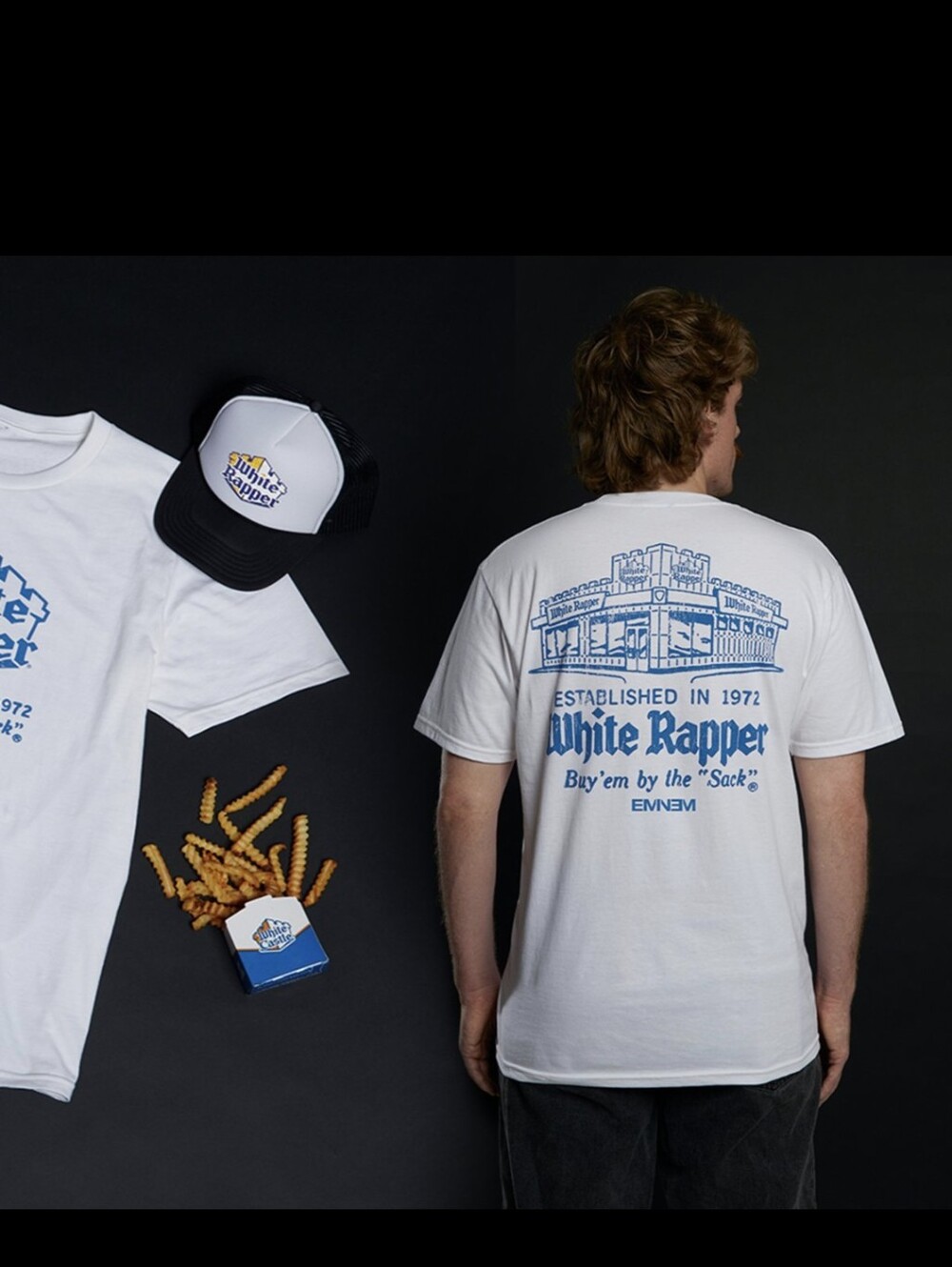 Eminem x White Castle “White Rapper” Limited Edition T-Shirt Medium NEW